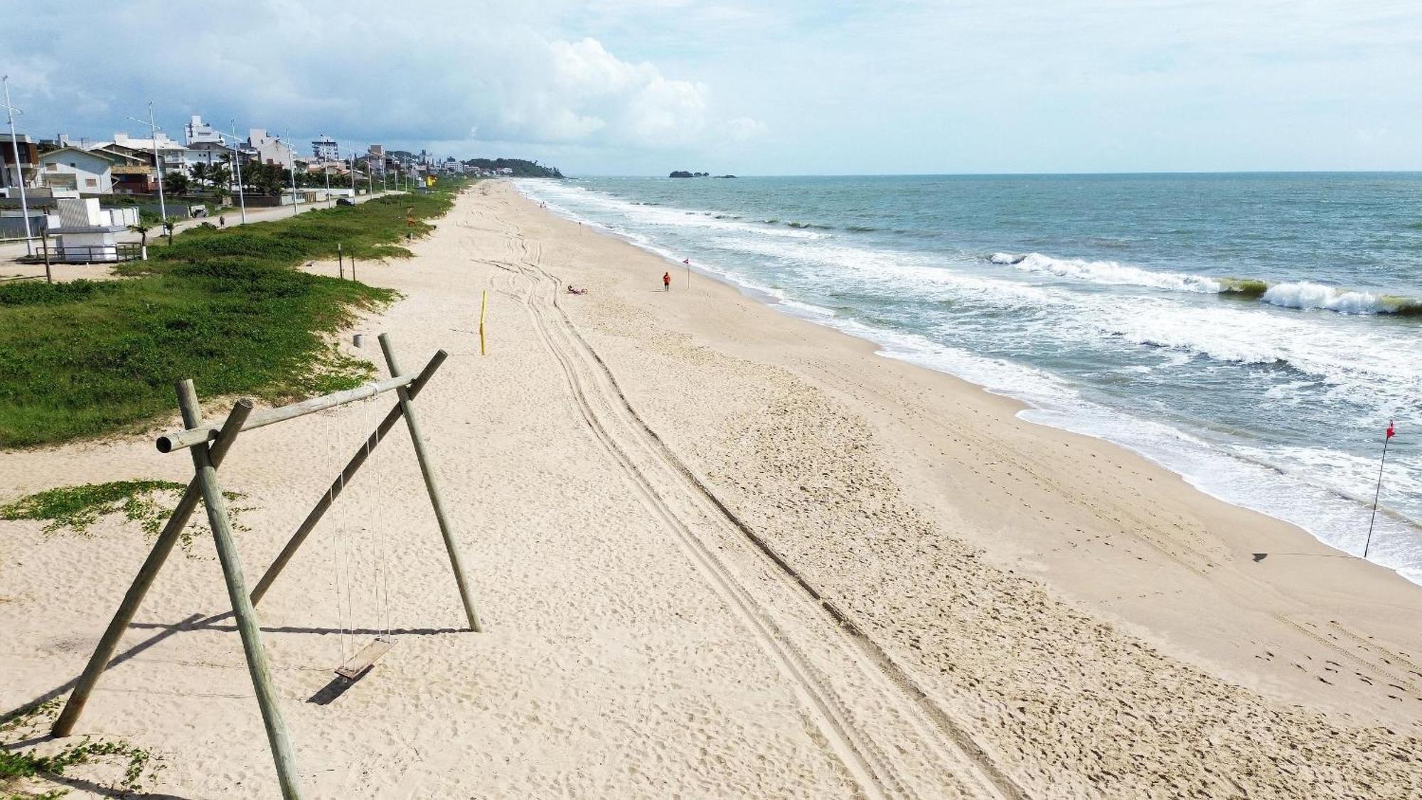 Апартаменти 150M Da Praia Em Um Fantastico Edificio Em Balneario Пісаррас Екстер'єр фото